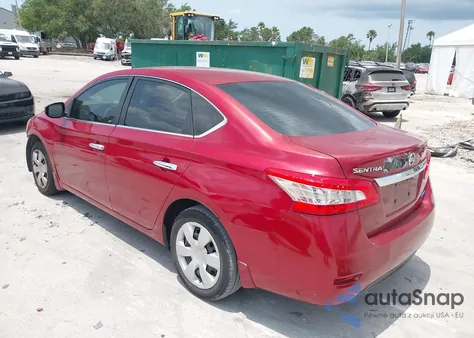 2013 Nissan Sentra S z USA, uszkodzony, nr VIN 3N1AB7AP0DL770858